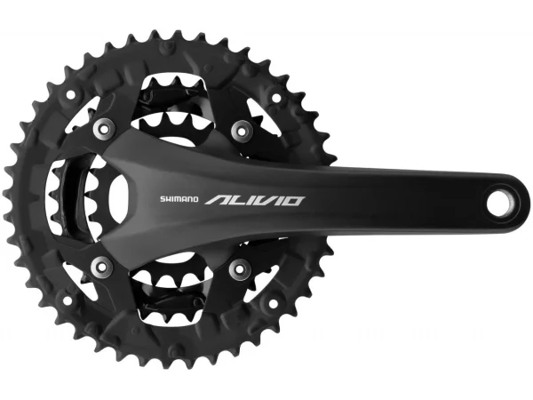 Shimano Alivio FC-T4060 Black 3×9 44-32-22 175mm Kurbelgarnitur 1