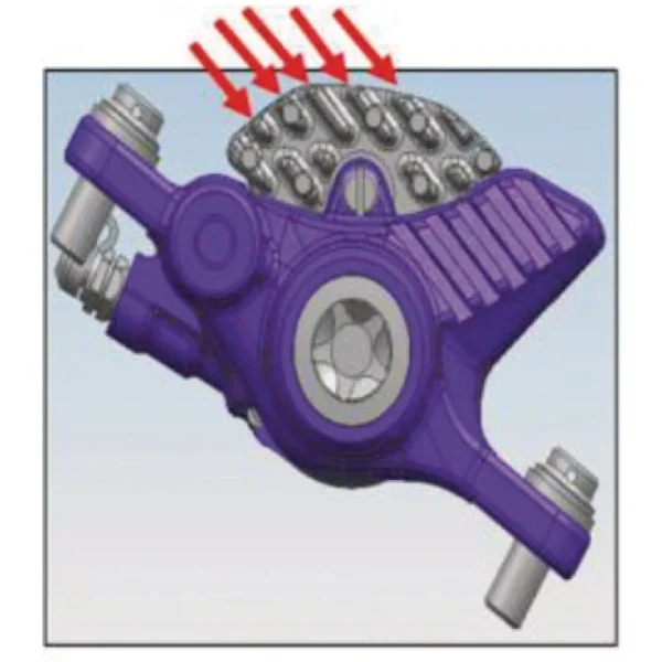 Shimano XTR/XT/SLX J05A Resin Bremsbeläge 3