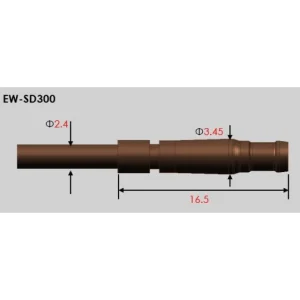 Shimano E-Tube Stromkabel Intern EW-SD300-I 500mm 6