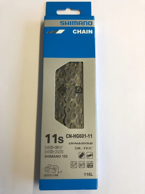 Shimano 105/SLX CN-HG601 Quick-Link 11fach Kette 1