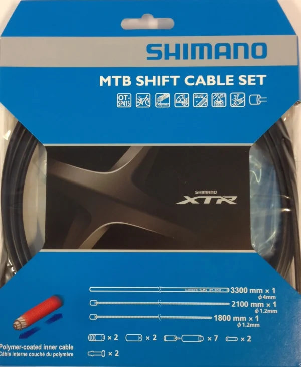 Shimano XTR M9000 11 Fach Schaltzugset 1