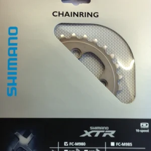 Shimano XTR FC-M980 26 Zähne 2×10 Kettenblatt 6